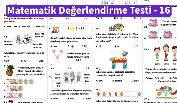 ilkokul_1_Sinif _Matematik_Degerlendirme_Testi_16_Ornek_Resimv