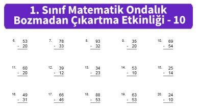 ilkokul_1_Sinif_Matematk_Ondalik_Bozmadan_Cikartma_Etkinligi_10_ornek_resim