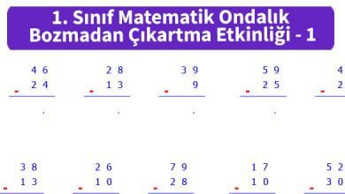 ilkokul_1_Sinif_Matematk_Ondalik_Bozmadan_Cikartma_Etkinligi_1_ornek_Resim