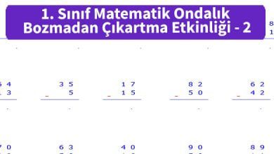 ilkokul_1_Sinif_Matematk_Ondalik_Bozmadan_Cikartma_Etkinligi_2_ornek_Resim