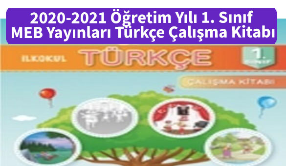 2019 2020 Ogretim Yili 1 Sinif MEB Yayinlari Turkce Calisma Kitabi kapak