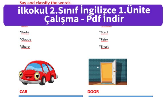 ilkokul_2.sinif_1_Unite_Calisma_Kagidi_pdf_indir