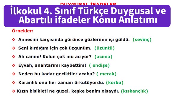 ilkokul_4_Sinif_Türkce_Duygusal_ve_Abartili_ifadeler_Konu_Anlatimi