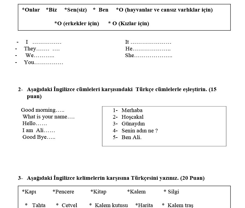 ilkokul_4_Sinif_ingilizce_1_Donem_1_Sinav_Sorulari_1