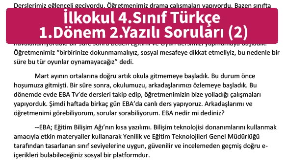 ilkokul_4_Sinif_Turkce_1_Donem_2_Yazili_Sorulari_2