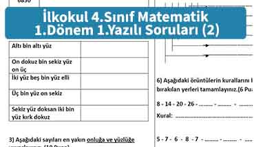 ilkokul_4_Sinif_Matematik_1_Donem_1_Yazili_Sorulari_2