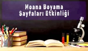 Moana Boyama Sayfaları Etkinliği